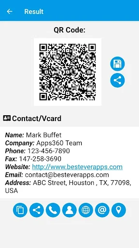 QR and Barcode Scanner PRO screenshot 2