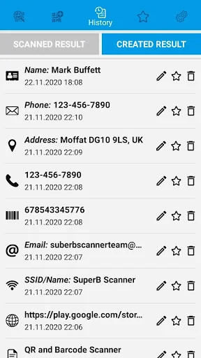 QR and Barcode Scanner PRO screenshot 4