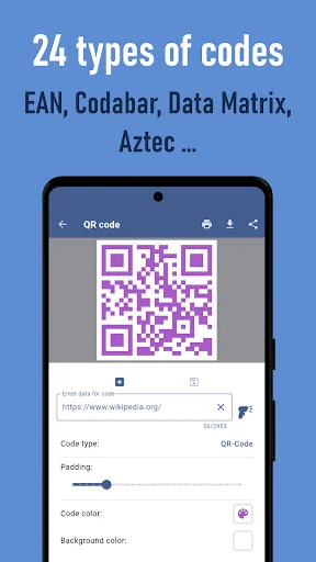 Barcode Creator and Scanner screenshot 4