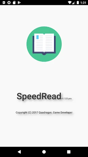 SpeedRead, Spritz Reading screenshot 1