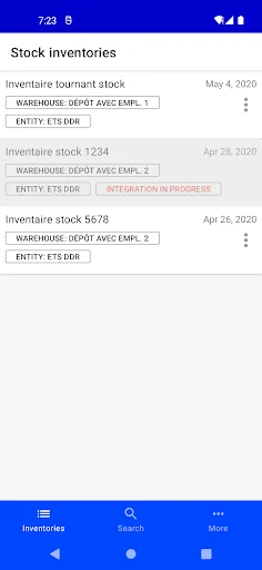 Stock inventories