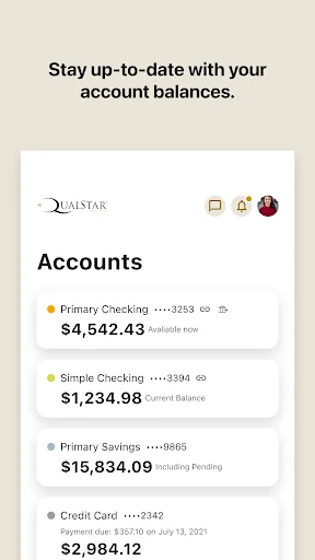 Qualstar CU Mobile Banking screenshot 3