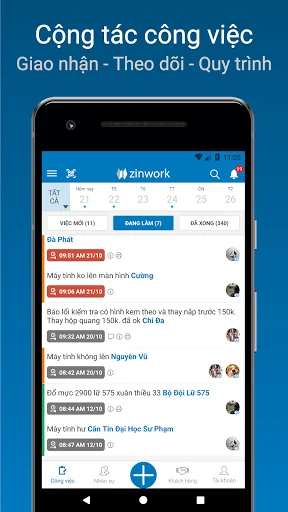 Zinwork - Quản lý công việc
