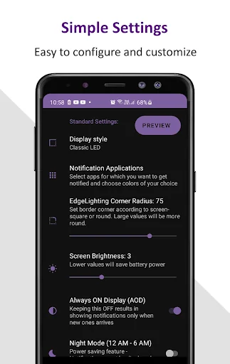 Edge Light LED Notification screenshot 4