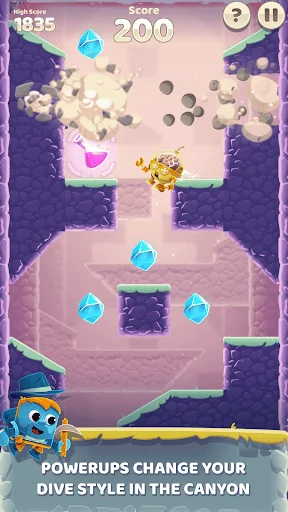 Canyon Crash: Fall Down screenshot 3