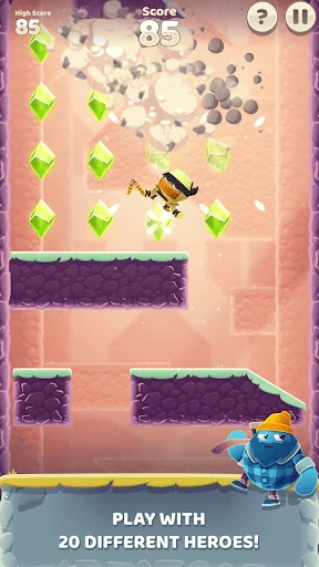 Canyon Crash: Fall Down screenshot 4