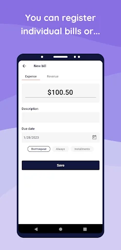 My Expenses screenshot 2