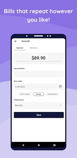My Expenses screenshot 3