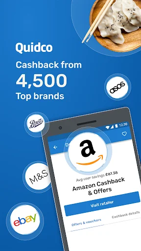 Quidco: Cashback and Vouchers screenshot 1