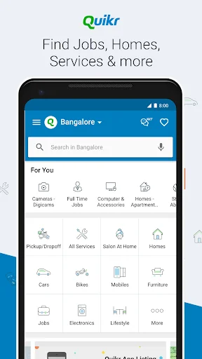 Quikr: Homes, Jobs, Cars Etc screenshot 1