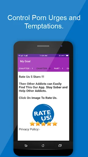 Quit Porn Addiction Guide App. screenshot 2