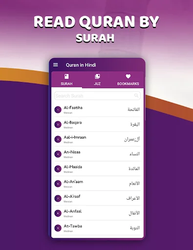Quran in Hindi Translation screenshot 2