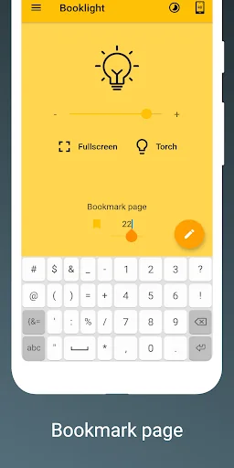 Booklight - screen night light screenshot 2