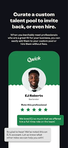 Qwick for Business screenshot 4