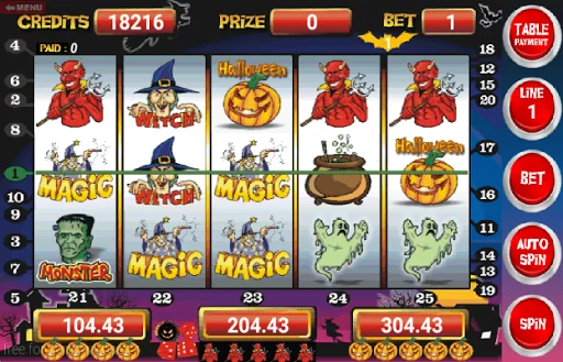 Slot Machine Halloween Lite screenshot 2