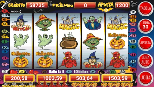Halloween Slots 30 Linhas screenshot 3