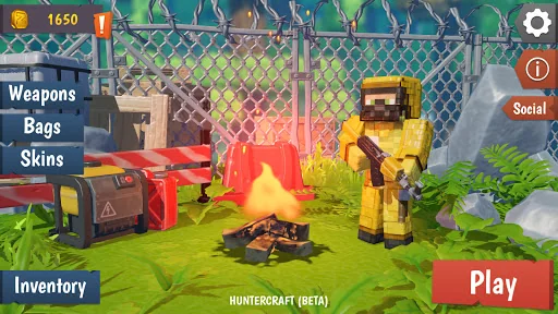 Huntercraft: Zombie Survival screenshot 1