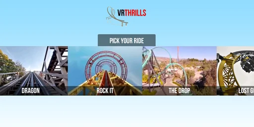 VR Thrills Roller Coaster Game screenshot 1