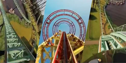 VR Thrills Roller Coaster Game screenshot 2