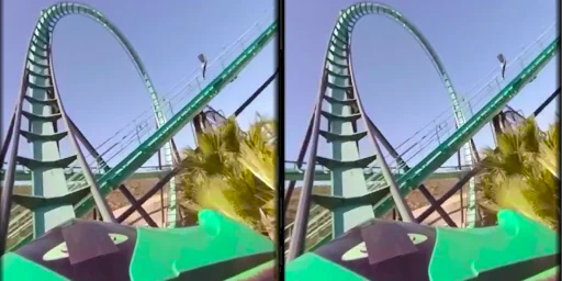 VR Thrills Roller Coaster Game screenshot 3