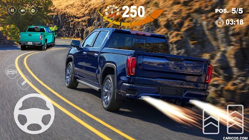 Pickup Truck Racing Truck Game