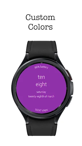 Letters Watch Face