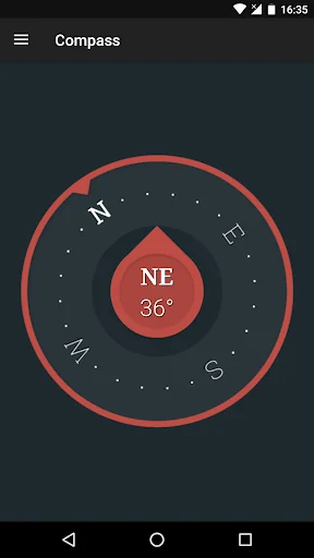 Flat Compass