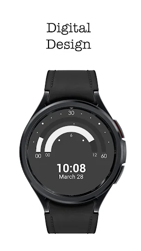 Semicircle Watch Face