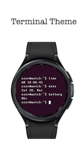 Terminal Watch Face