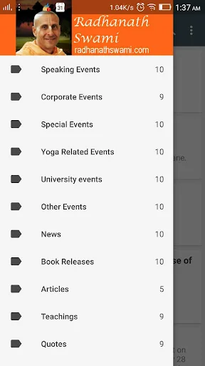 Radhanath Swami screenshot 1