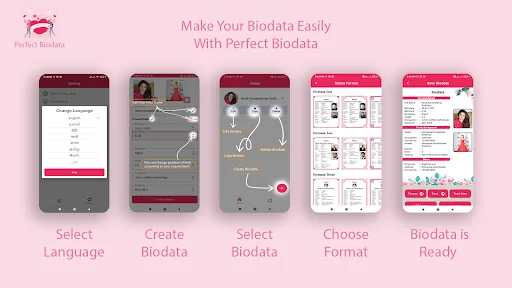 Perfect Marriage Biodata Maker screenshot 2
