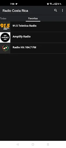 Radio Costa Rica screenshot 3