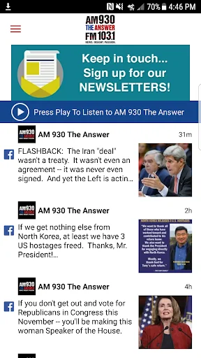 AM 930 The Answer