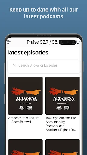 Praise 92.7 and 95.9 screenshot 3