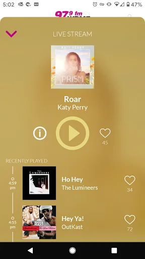 97.9 WRMF screenshot 1