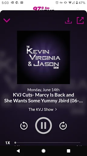 97.9 WRMF screenshot 3