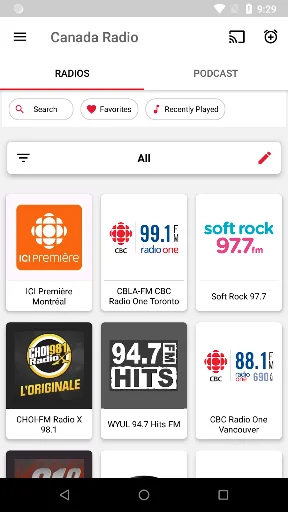 Radio Canada Live - Radio Pla