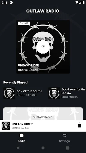 Outlaw Radio screenshot 1