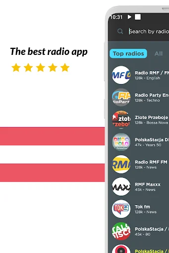 Radio Poland: Radio FM screenshot 1