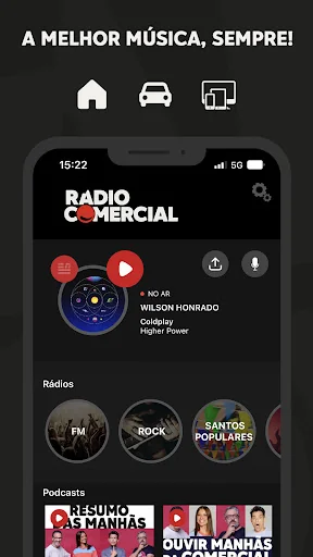 Radio Comercial screenshot 2