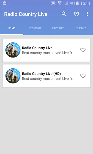 Radio Country Live screenshot 1