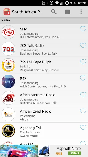 South Africa Radio