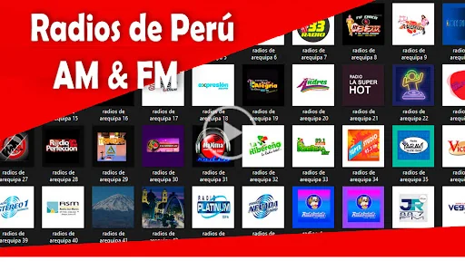Radios del Peru - Perú AM FM screenshot 1
