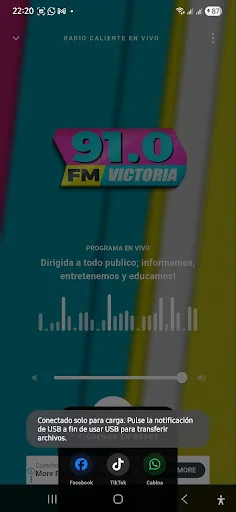 Radio Victoria 91.0 screenshot 4