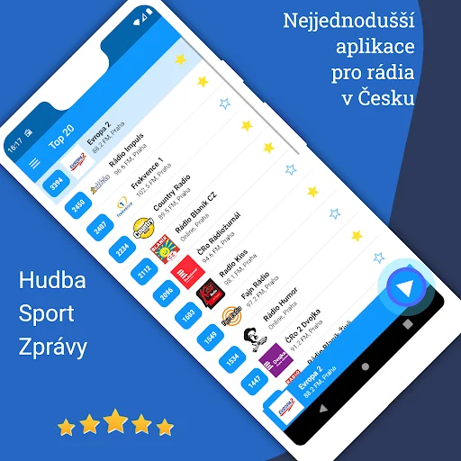 CZ Radio FM - Online radio