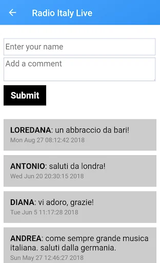 Radio Italy Live - Italian Mus screenshot 3