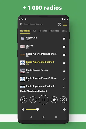 Radio Algeria live screenshot 2