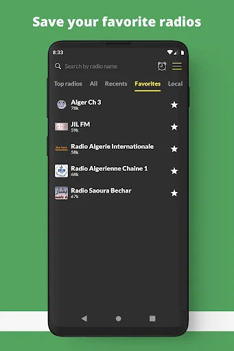 Radio Algeria live screenshot 3