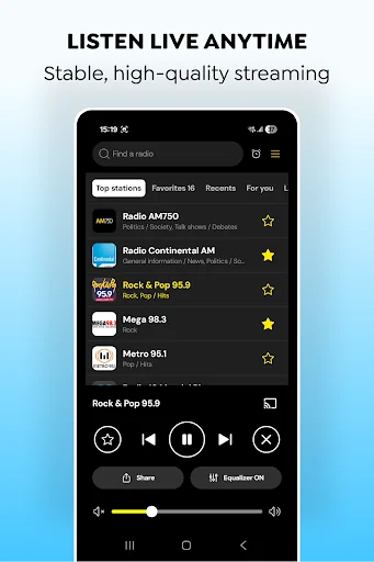 Argentina Radio - Live FM & AM screenshot 2