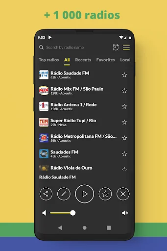 Radio Brazil FM online screenshot 2